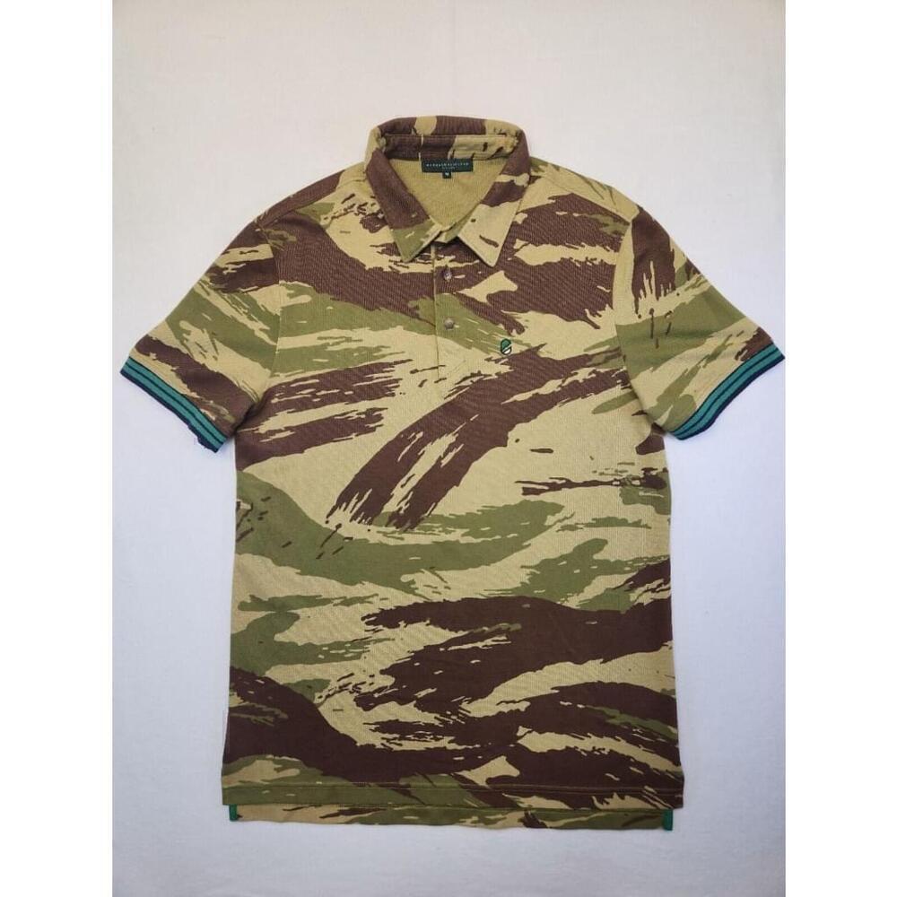 Extracurricular Los Angeles Lizard Camo Polo Men's Golf‎ Medium Loud